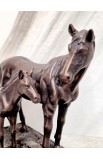 LCP20133 - Sculpture Moments of Faith Horse and Foal - - 4 