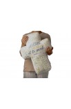 TCPL007FR - BLESS AND PROTECT YOU FRENCH PILLOW - - 3 