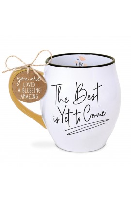 Mug Touch Of Color Best Is To Come 18Oz