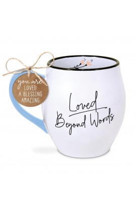 LCP18806 - Mug Touch Of Color Loved Beyond 18Oz - - 1 