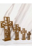 HDW004 - 30 CM GOLD WOOD YOUR WILL CROSS ARABIC لتكن مشيئتك - - 4 