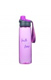 WBT146 - Water Bottle Plastic Purple Let Your Faith - - 1 
