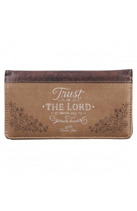 Wallet Brown Trust In The Lord Prov 3:5-6