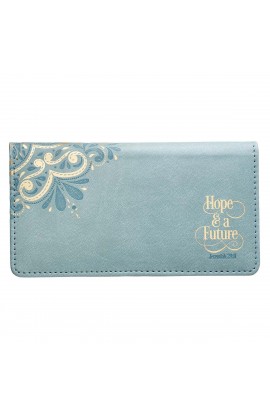 Wallet Teal Hope & a Future Jer 29:11