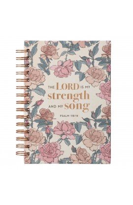 JLW123 - LG Wire Journal My Strength and My Song Psalm 118:14 - - 1 