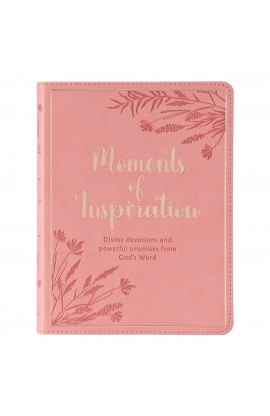 Gift Book Moments of Inspiration Faux Leather