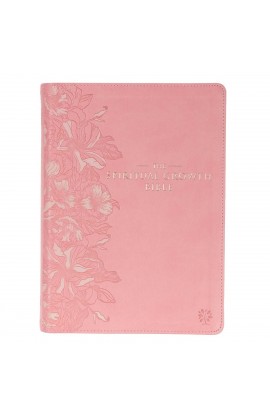 SGB002 - The Spiritual Growth Bible Pink Faux Leather - - 1 