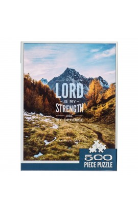 PUZ046 - Puzzle 500 pc Lord is My Strength Ex 15:2 - - 1 
