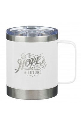 SMUG215 - Stainless Steel Mug Hope & a Future Jer 29:11 - - 1 