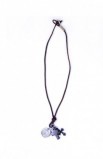 RL0018-04 - REAL LEATHER NECKLACE 4 - - 1 