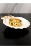 R06S - JESUS CROWN RING GOLD PLATED - - 5 