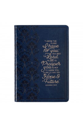JL672 - Journal Classic Navy I Know the Plans Jer 29:11 - - 1 