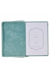 JL462 - Journal Classic Zip Teal Rejoice in the Lord Phil 4:4 - - 3 