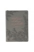 JL277 - Journal Classic Zip Gray With God Matt 19:26 - - 1 