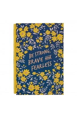 Journal Hardcover Be Strong Brave & Fearless Josh 1:9