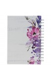 JLW141 - Journal Wirebound White Purple Trust in the Lord Prov 3:5 - - 2 