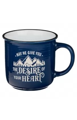 MUG857 - Mug Camp Blue Mountains Desires of Your Heart Ps 20:4 - - 1 
