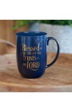 MUG904 - Mug Navy Blessed is the One Who Trusts Jer 17:7 - - 4 