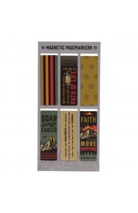 MGB077 - Magnetic Bookmark Set Mountains - - 1 