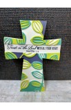 TCR-141 - TRUST IN THE LORD CROSS TBLT RESIN - - 4 