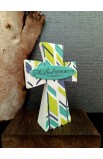 TCR-140 - THE LORD BLESS YOU CROSS TBLT RESIN - - 2 
