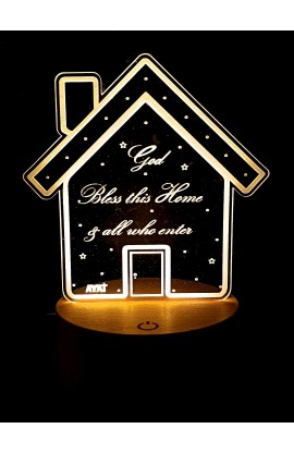 TCNLA002 - BLESS THIS HOME NIGHT LIGHT - - 1 