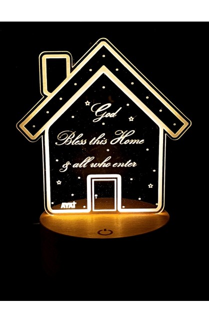 TCNLA002 - BLESS THIS HOME NIGHT LIGHT - - 1 