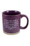 LCP18375 - Mug Powerful Words Grace Purple 16 oz - - 1 