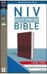 BK3084 - NIV Value Thinline Bible Large Print Leathersoft Burgundy Comfort Print - - 1 