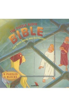 BK3086 - God Saves Daniel and His Friends Puzzle Block Bible - - 1 