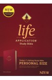 BK3099 - NIV Life Application Study Bible 3rf Ed Personal Size LeatherLike Berry - - 1 