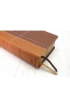 BK3103 - NIV Life Application Study Bible 3rd Ed Personal Size Leathersoft Brown Red Letter Edition - - 3 