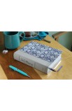 BK3104 - NIV Verse Mapping Bible Leathersoft Navy Floral Comfort Print - - 2 
