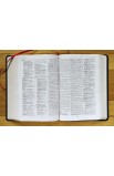 BK3106 - NKJV Thompson Chain-Reference Bible Bonded Leather Black Red Letter - - 10 