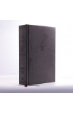 BK3107 - NKJV Single-Column Reference Bible Cloth Over Board Gray Comfort Print - - 3 
