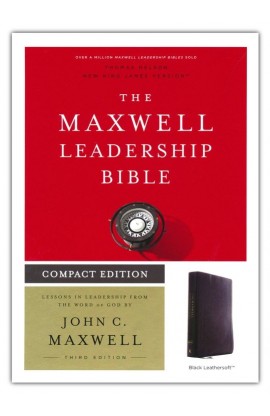 NKJV Maxwell Leadership Bible 3rd Ed Compact Leathersoft Black Comfort Print