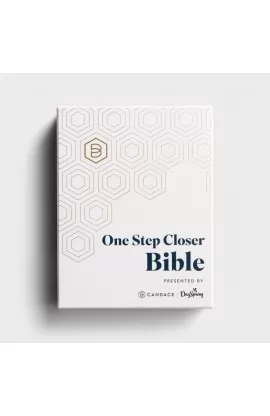 NLT One Step Closer Bible Pink Watercolor Cover