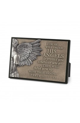 LCP20773 - SculpturePlaque Moments Of Faith Angel - - 1 