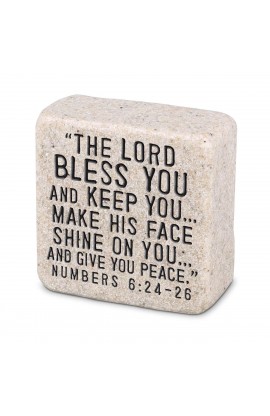 LCP40762 - Tabletop Scripture Stone Blessings2.25H - - 1 