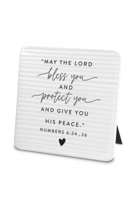 LCP40452 - Plaque Hold Onto Hope Bless You Textured - - 1 