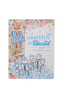 Coloring Book Grateful & Blessed
