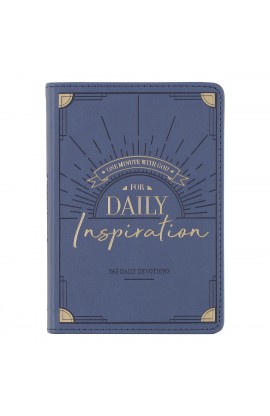 One Minute with God for Daily Inspiration Faux Leather