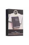 KJV Bible Mini Pocket Faux Leather Black