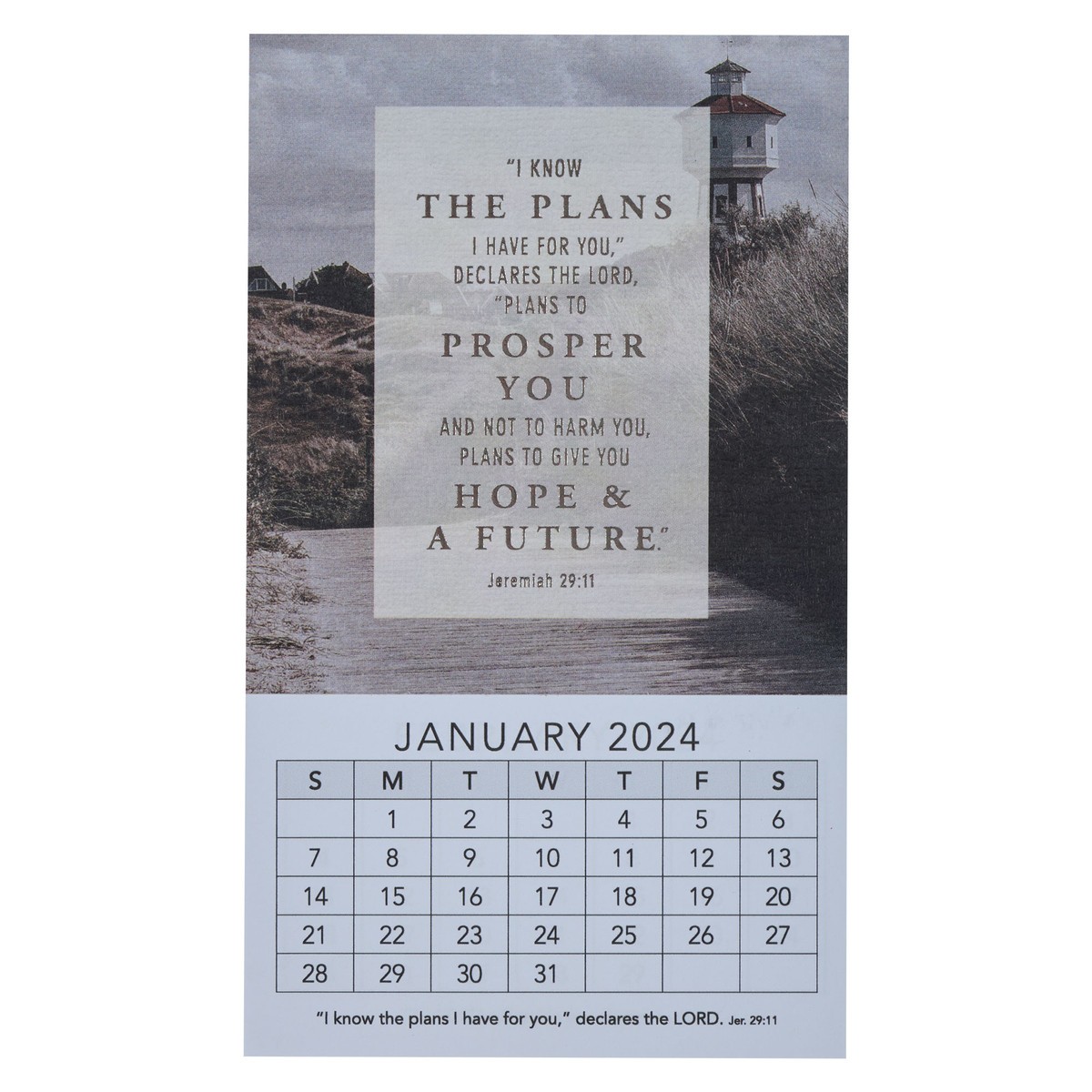 2024 Mini Magnetic Calendar I Know the Plans Jer.