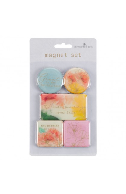 MGS063 - Magnet Set Watercolor & Florals - - 1 
