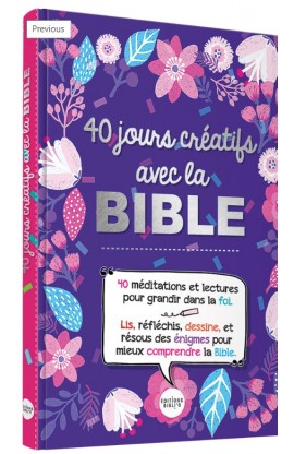 BK3135 - 40 JOURS CREATIFS AVEC LA BIBLE SB5015 - - 1 