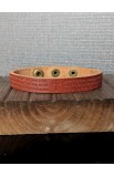 OUR FATHER BROWN GENUINE LEATHER BRACELET