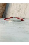 SC0259 - YOUR WILL ARABIC BRAIDED ROPE RED BRACELET - - 2 