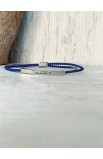 SC0257 - YOUR WILL ARABIC BRAIDED ROPE BLUE BRACELET - - 2 