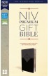 BK3155 - NIV PREMIUM GIFT BIBLE BLACK GREY LEATHERSOFT - - 1 